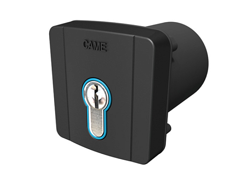 Купить Встраиваемый ключ-выключатель CAME SELD2FDG с цилиндром замка DIN и синей подсветко с доставкой и установкой в Бахчисарае