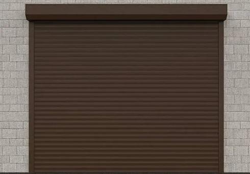 Рольставни для гаража (рулонные ворота) Алютех Trend с алюминиевым профилем PD/77 с доставкой в Бахчисарае 