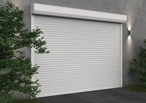 Автоматические рулонные ворота для гаража серии Алютех Prestige с алюминиевым профилем AR/555N с доставкой в Бахчисарае 